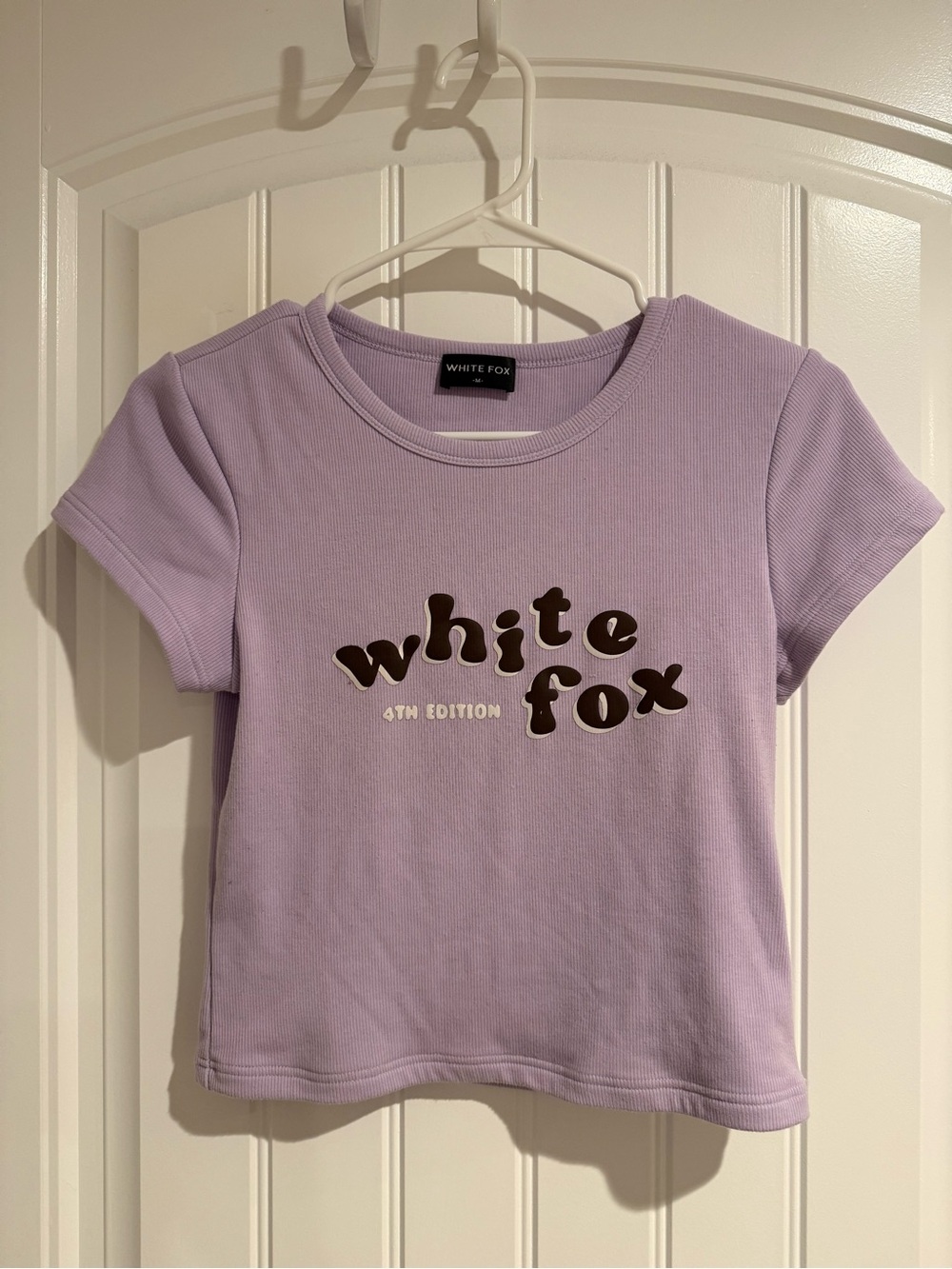 White Fox Baby Tee